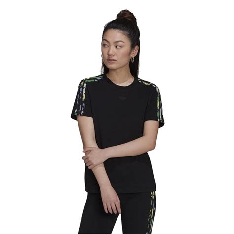 Buy Adidas Originals Womens Trefoil Moments T Shirt Black