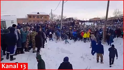 Thousands of residents protested in the Russian republic of ...