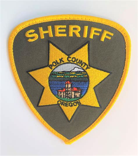 Polk County Sheriff’s Office Collectible Patch – Oregon State Sheriffs ...