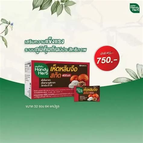 เห็ดหลินจือสกัด Handy Herb Th