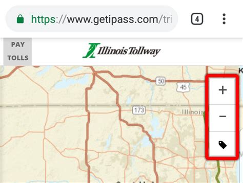 Illinois Tollway Map With Rates