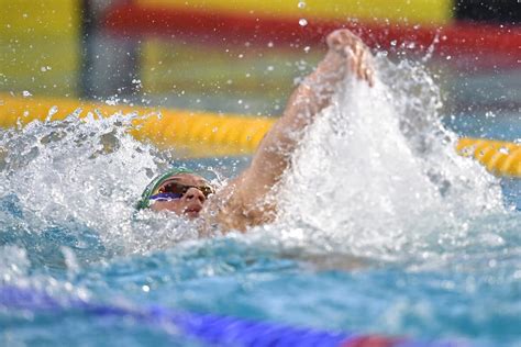 Leon Marchand Swims Second Fastest Time Ever In Im At Pac