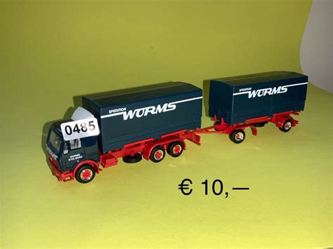 Herpa Mercedes Planen H Nger Zug Fa Worms Von Fa Talke Ebay