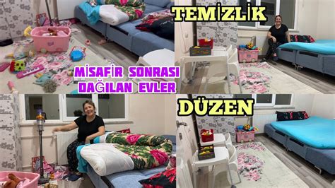 TEMİZLİK VE DÜZEN MİSAFİR SONRASI DAĞILAN EVLER TEMİZLİK MOTİVASYON