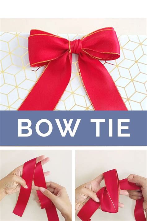 How To Make A Bow Out Of Ribbon Gift Ribbon Gift Bows Ribbon Bows