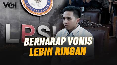 Jelang Vonis Lpsk Berharap Vonis Richard Eliezer Lebih Ringan