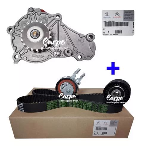 Kit Distribucion Bba Agua Peugeot 308 1 6 Hdi 16v Original