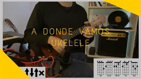 Ukelele A Donde Vamos Morat Cover Tutorial Martin Lopez Youtube