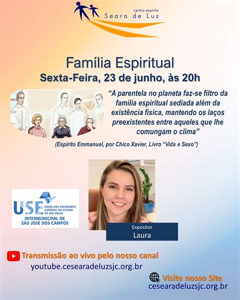 Palestra Esp Rita Fam Lia Espiritual Por Laura