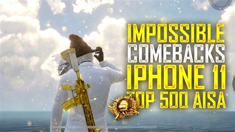 Iphone Impossible Comeback Conqueror Tier Pubg Pubg Mobile