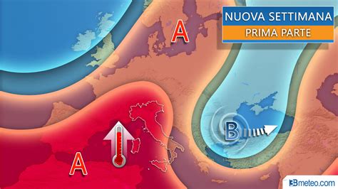 Bmeteo Anticiclone Subtropicale In Nuovo Rinforzo Temporali Di