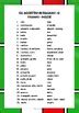 Italian Adjectives List Freebie By Lively Learning Classroom Tpt