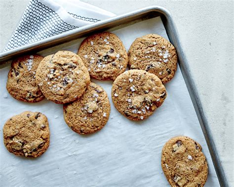 Crunchy Chewy Salted Chocolate Chunk Cookies Recipe Recipe