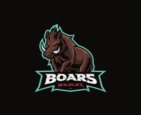 Boar Mascot Logo 8932247 Vector Art At Vecteezy