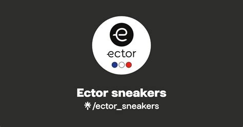 Ector Sneakers Facebook Linktree