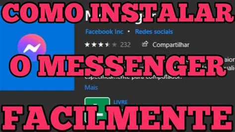 Como Instalar O Messenger Youtube