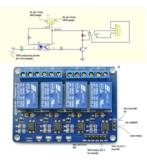 Modulo Relay De 4 Canales 250v 10a Arduino Pic Arm Avr 6 500 En