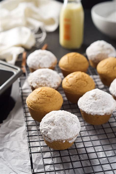 Eggnog Donut Muffins With Salt And Wit