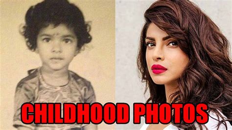 Check Out Priyanka Chopras Adorable Childhood Photos