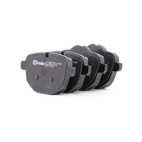 P 06 064 BREMBO Brake pad set prepared for wear indicator, with brake ...