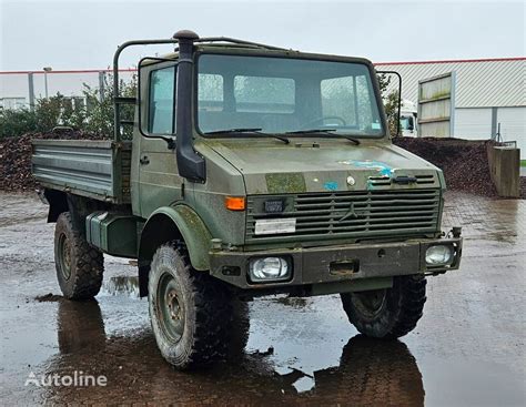 Cami O Basculante Mercedes Benz Unimog U L Pritsche Ex Milit R