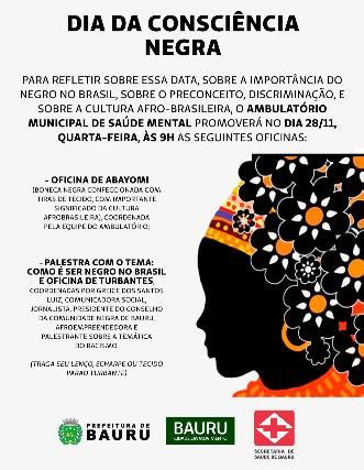 Prefeitura realiza atividade do Dia da Consciência Negra Prefeitura