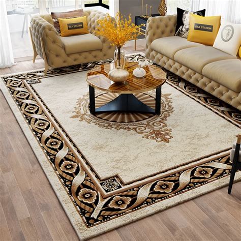 Nordic Soft Luxury Carpets For Living Room Bedroom Bedside Rugs Home ...