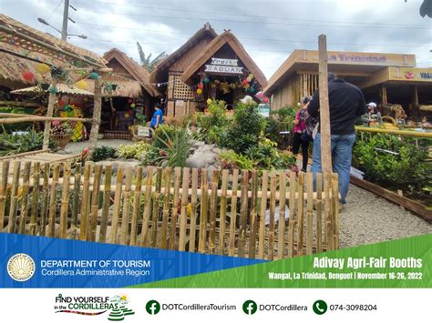 TAKE A SNEAK PEEK At The Adivay Agri Fair Booths Department Of Tourism