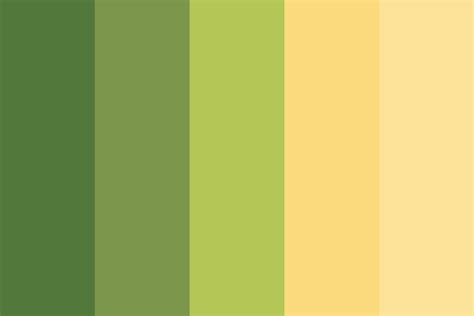 Avocado Gradient Color Palette