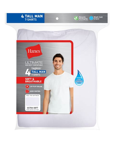 Buy Hanes White Tee Pack In Stock