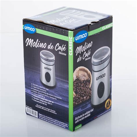 Umco Molino Eléctrico Para Café Con Botón De Pulso 200w