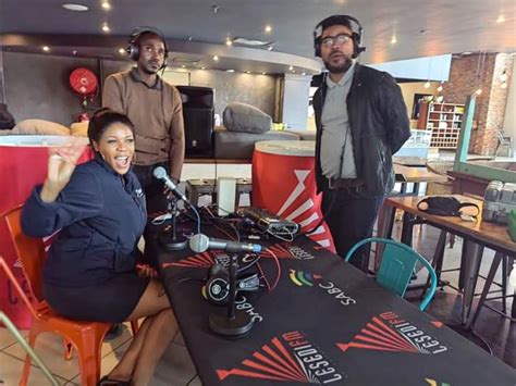 Lesedi Fm Shared The Pictures Of Their Presenters And 7delaan Actors In Bloemfontein Style You 7