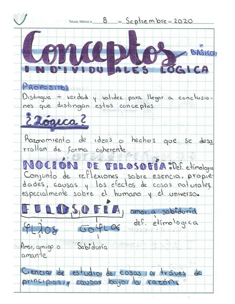 Solution Conceptos B Sicos De Logica Tarea De Tipos De L Gica Y Mapa