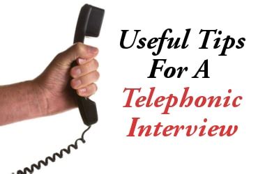 Here are 8 tips to help you in a telephonic interview.