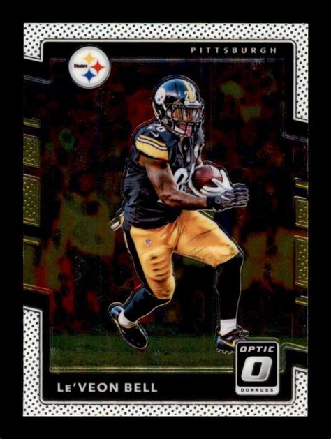 2017 Donruss Optic Le Veon Bell 15 Pittsburgh Steelers EBay