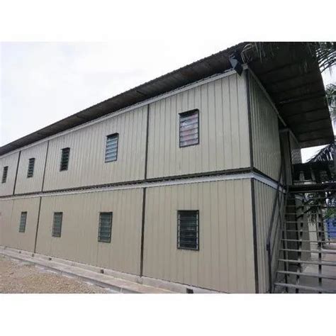 Mild Steel Prefab Prefabricated Labour Quarter At Rs Square Feet