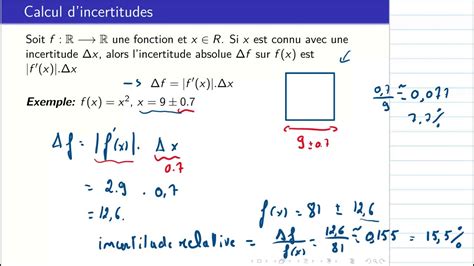 Markt Jagen Sanders Calcul D Incertitude Exercice Corrig Nachschub