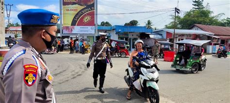 Dalam Rangka Percepatan Penanganan Covid 19 Polda Gorontalo Terapkan