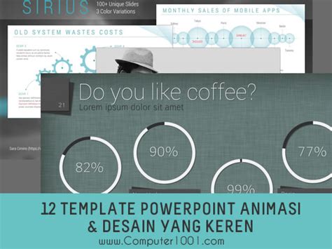 12 Template PowerPoint Efek Animasi Keren