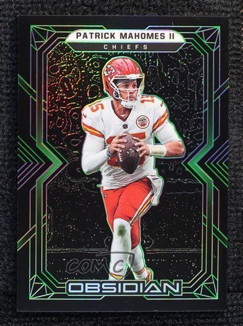 Patrick Mahomes Ii Obsidian Electric Etch Green Price