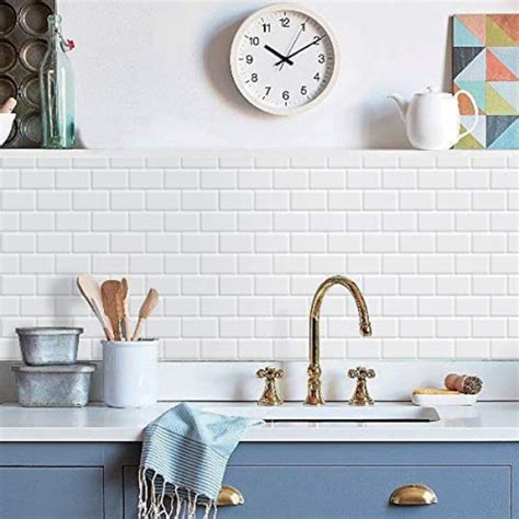 Art3d Peel And Stick Tile Backsplash Upgrade Your Apartment Using