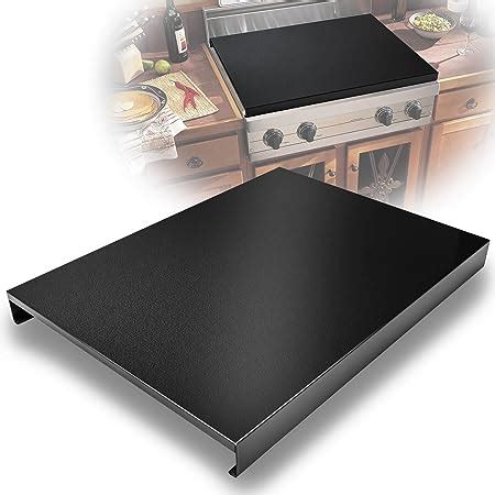 Amazon Stainless Steel Stove Top Cover For Gas Stove Noodle Board