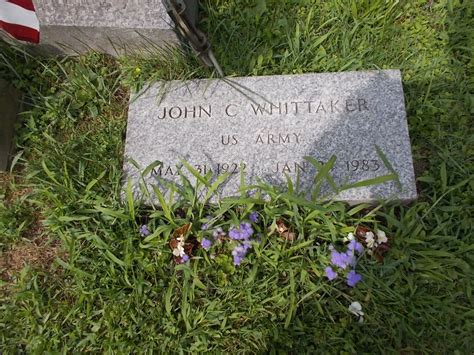 John C Whittaker 1922 1983 Find A Grave Memorial