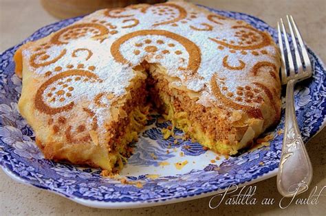 Pastilla Traditionnelle Au Poulet Amandes Miel Recettes Faciles