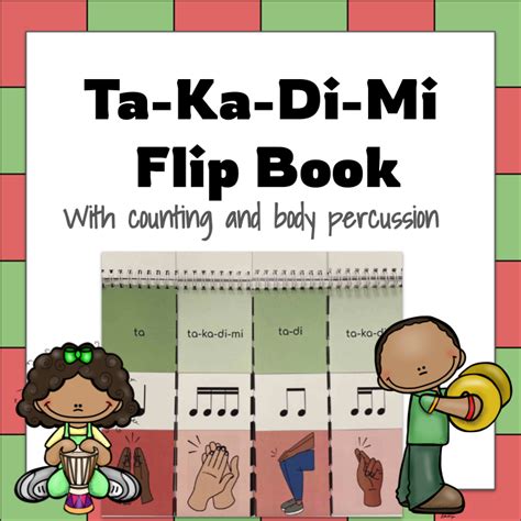 Rhythm Flip Book Ta Ka Di Mi Schools Music Market