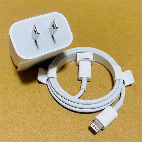 【新品未使用】【apple純正品】【セット】apple 20w Usb C電源アダプタ＆usb C Lightningケーブル｜paypayフリマ