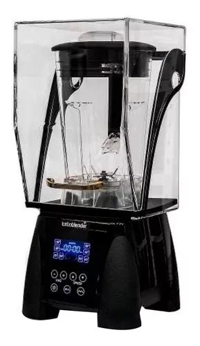 Licuadora 4 Hp Profesional Turboblender 020 2lts Con Cover Color Negro