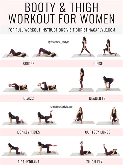 Easy Butt And Thigh Workout For A Bigger Butt And Toned Thighs Artofit