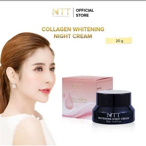 Kem Đêm Collagen NTT Cosmetics Collagen Whitening Night Cream NTT