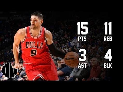 Nikola Vucevic Highlights | Bulls vs. Pelicans | 4th Oct 2022 : r ...